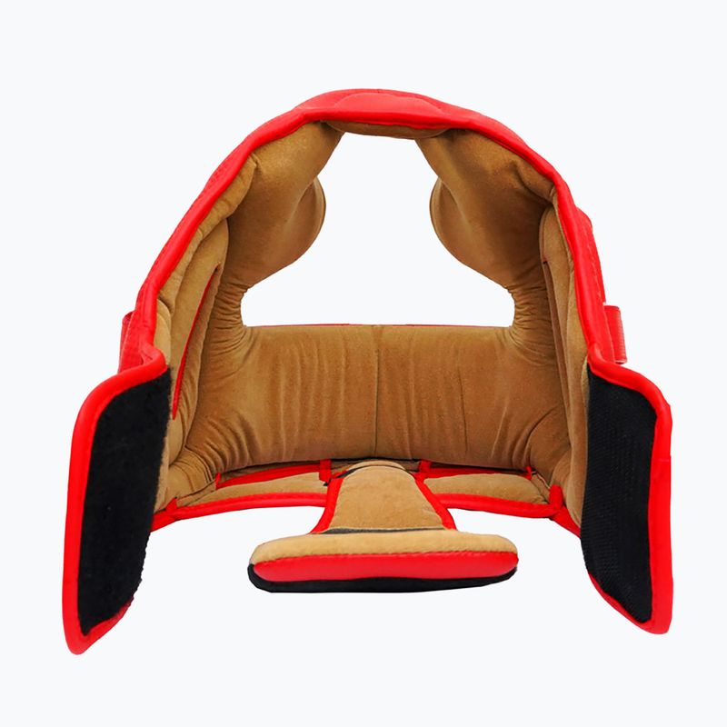 Bokso šalmas Octagon Legion Kevlar red 4