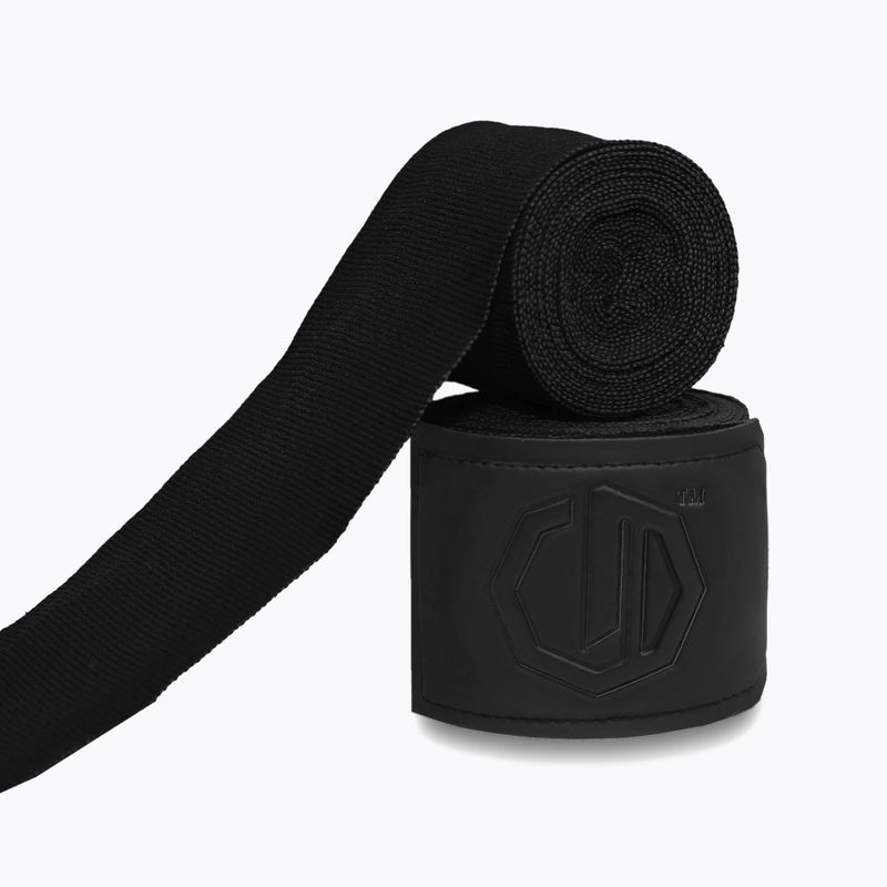 Bokso raiščiai Octagon Legion Supreme 400 cm black/black 2