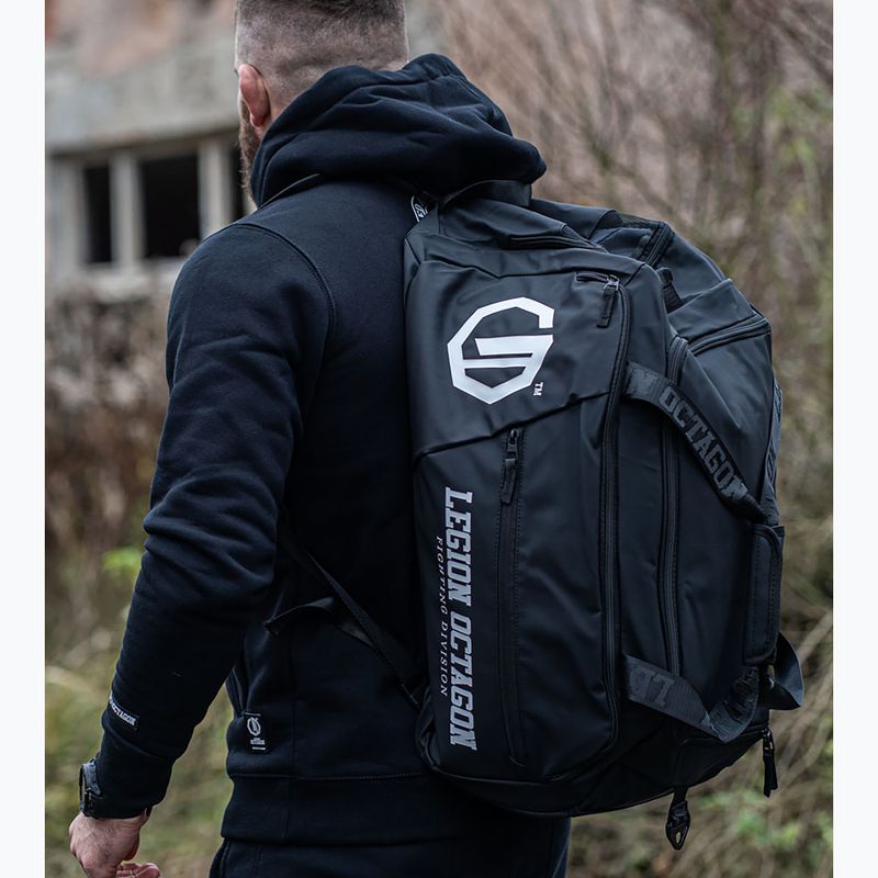 Treniruotės krepšys Octagon Legion Fighting Division black 4