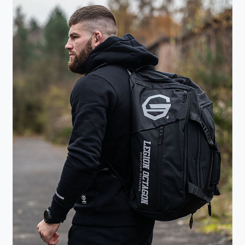 Treniruotės krepšys Octagon Legion Fighting Division black 5