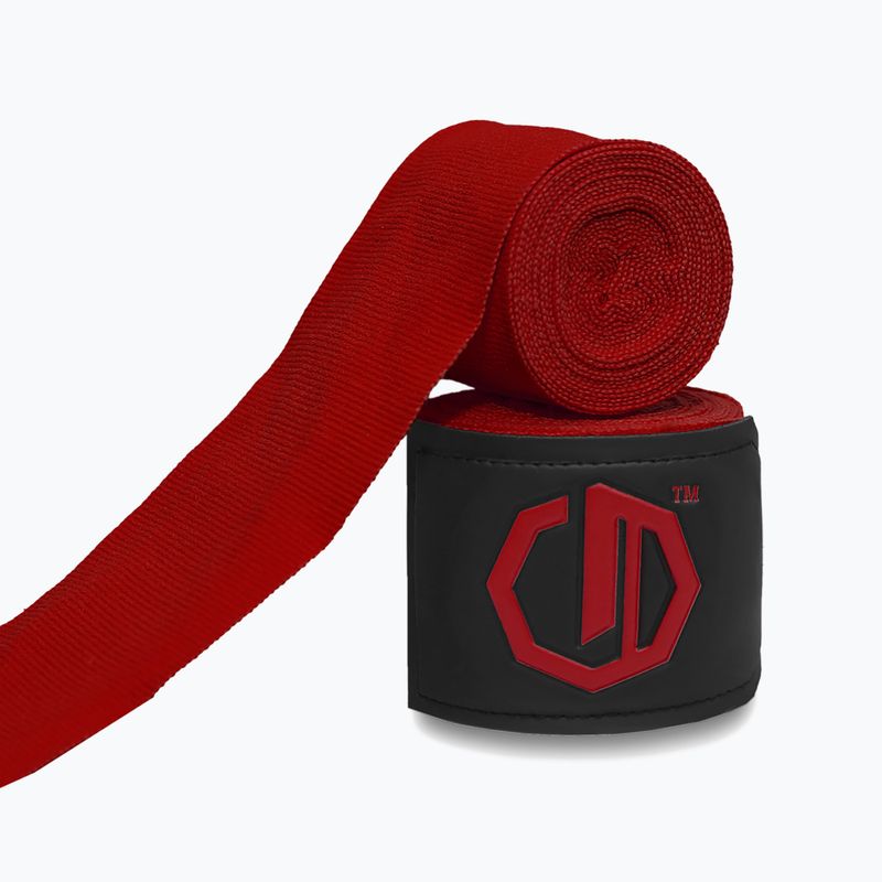 Bokso raiščiai Octagon Legion Supreme 500 cm burgundy 2