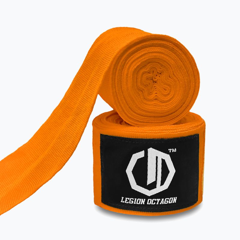 Bokso raiščiai Octagon Legion Standard 500 cm orange 2