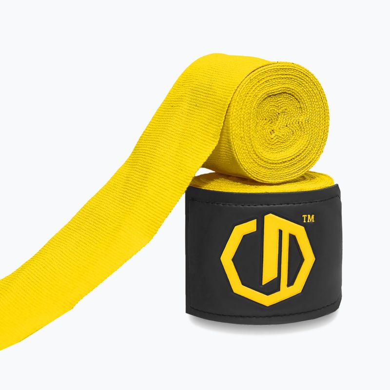 Bokso raiščiai Octagon Legion Supreme 500 cm yellow 2
