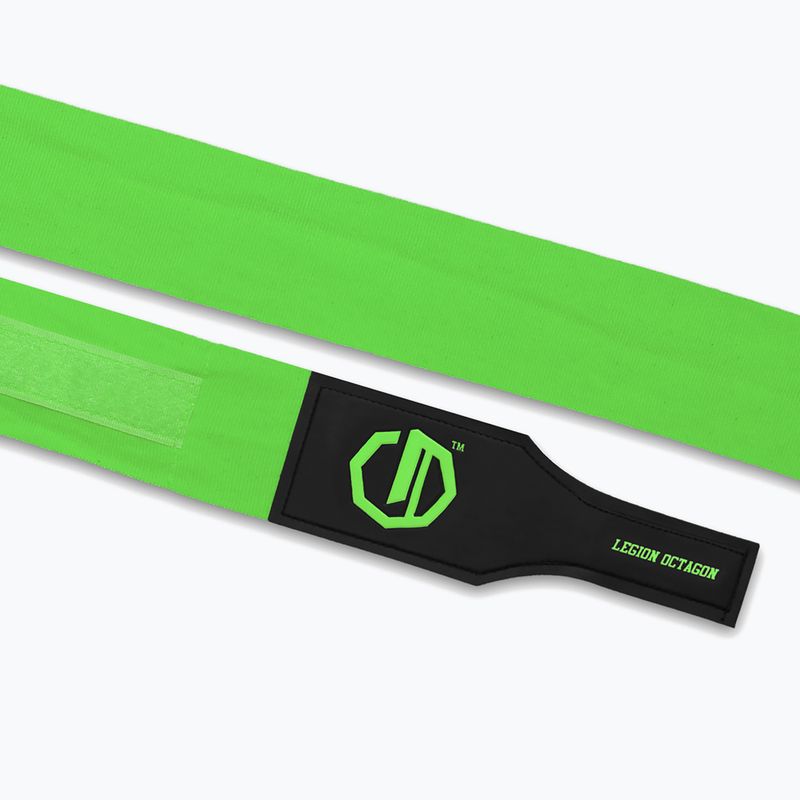 Bokso raiščiai Octagon Legion Supreme 500 cm light green 3
