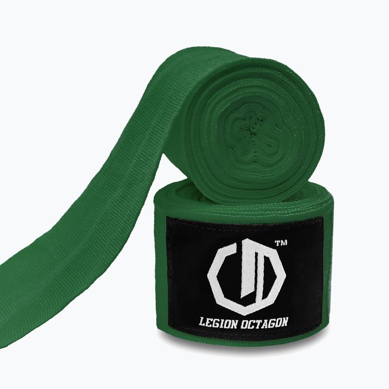 Bokso raiščiai Octagon Legion Standard 500 cm dark green 2