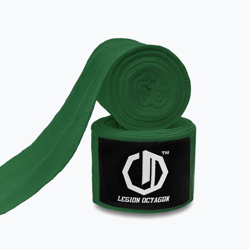 Bokso raiščiai Octagon Legion Standard 300 cm dark green 2