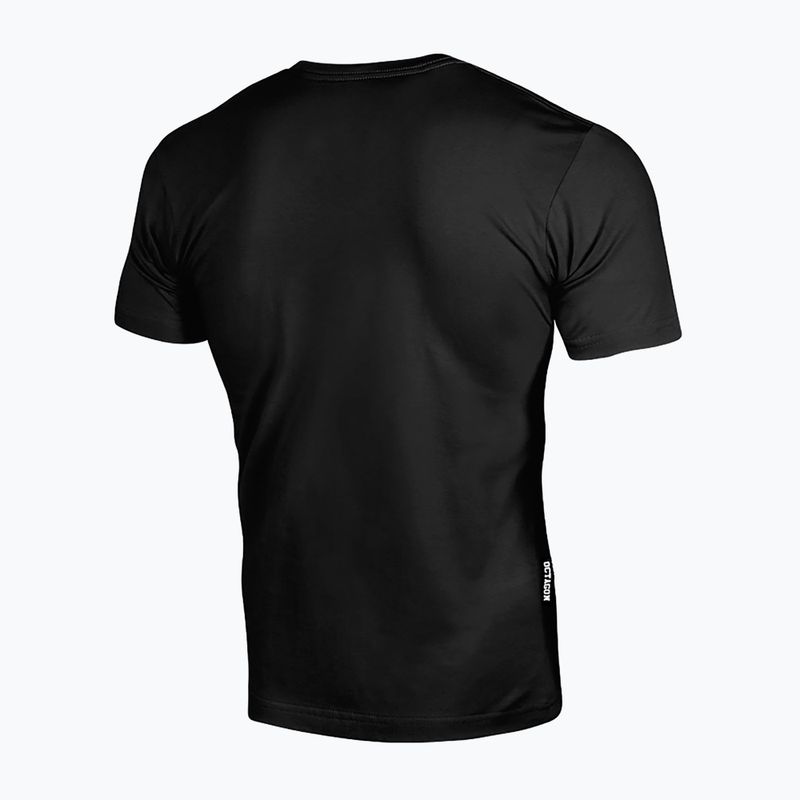 Vyriški marškinėliai Octagon Small Logo black/orange 2