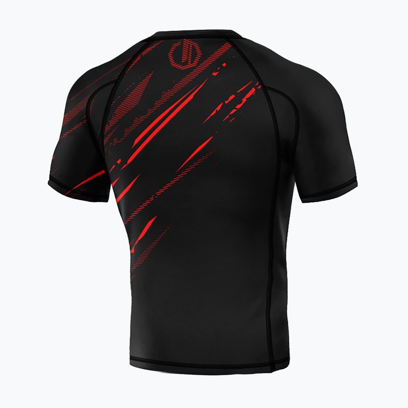 Vyriškas rashguard Octagon Legion Premium Escape black/red 2