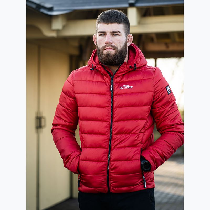 Vyriška žieminė striukė Octagon Legion Florida red 5