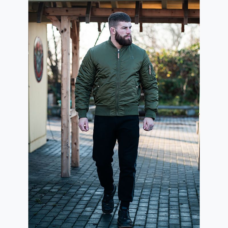 Vyriška žieminė striukė Octagon Legion Force army green 4