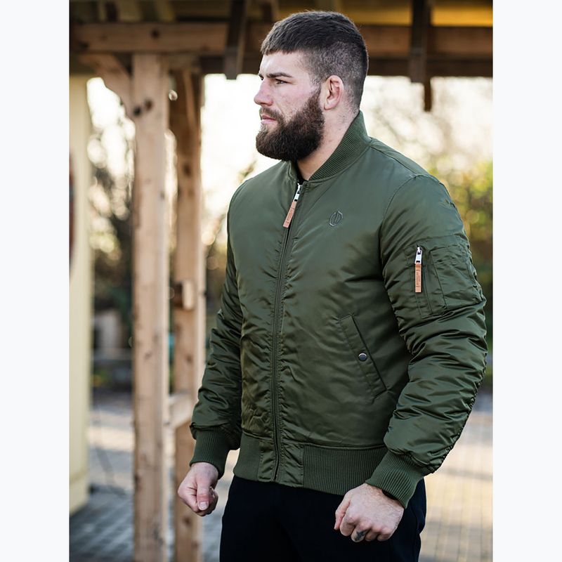 Vyriška žieminė striukė Octagon Legion Force army green 5