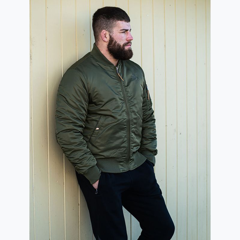 Vyriška žieminė striukė Octagon Legion Force army green 8
