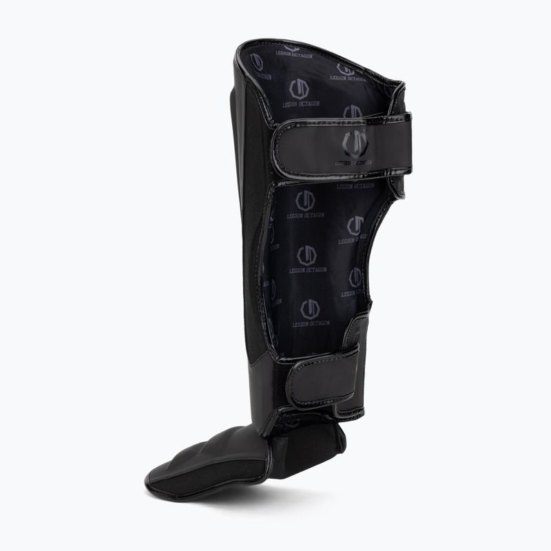 Blauzdų ir pėdų apsaugos Octagon Legion Enforcer black 3