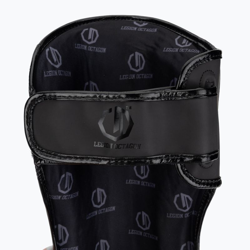 Blauzdų ir pėdų apsaugos Octagon Legion Enforcer black 7