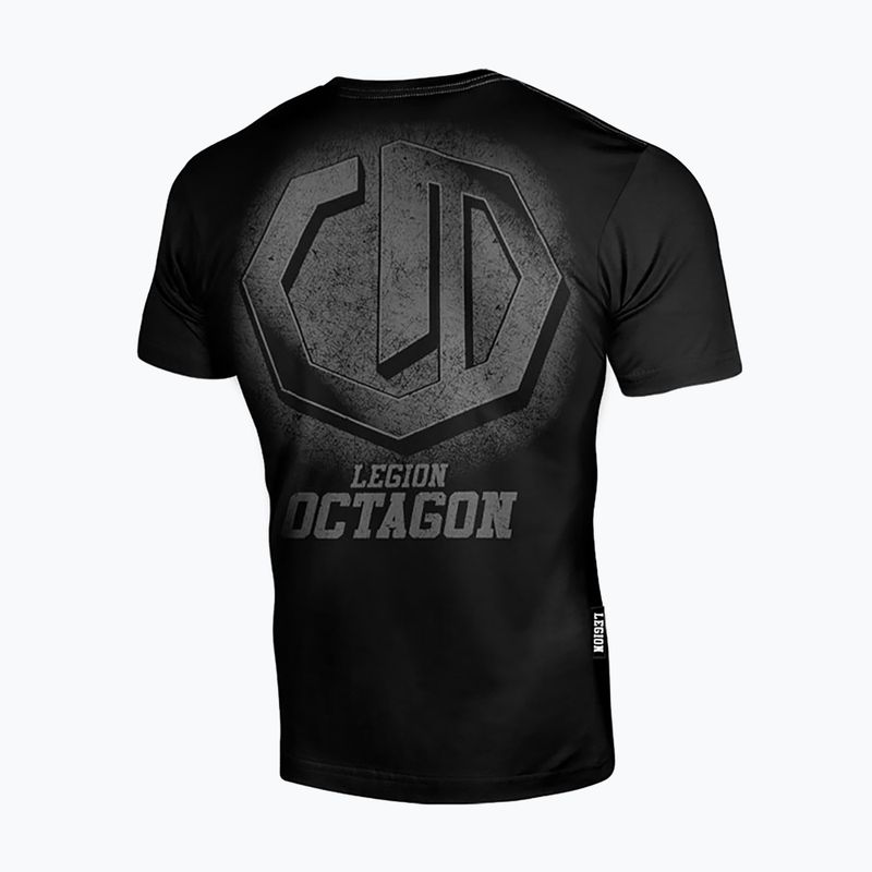 Vyriški marškinėliai Octagon Legion Conquest black/grey 2