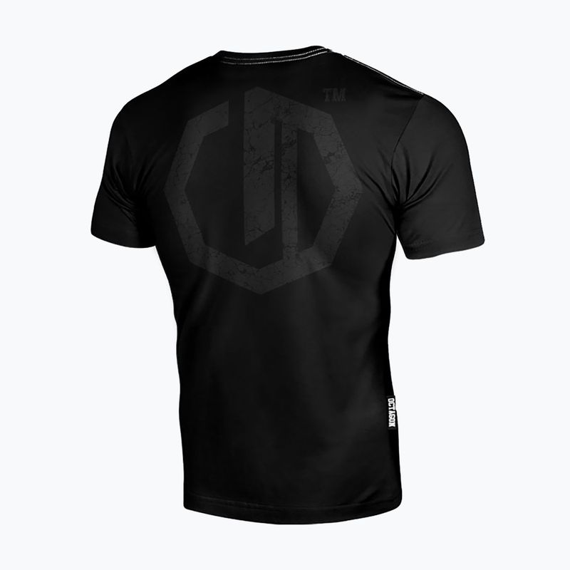 Vyriški marškinėliai Octagon Legion Big Logo black/black 2