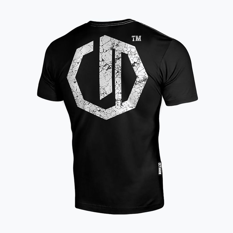 Vyriški marškinėliai Octagon Legion Big Logo black/white 2