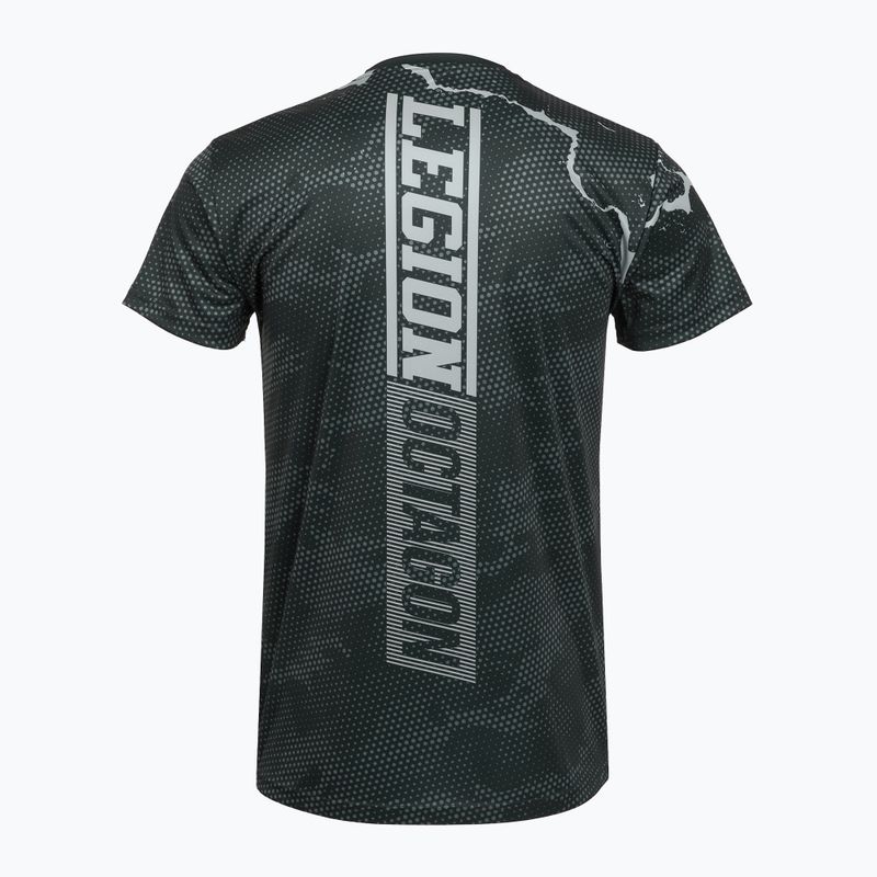 Vyriški treniruočių marškinėliai Octagon Marble Camo black 2