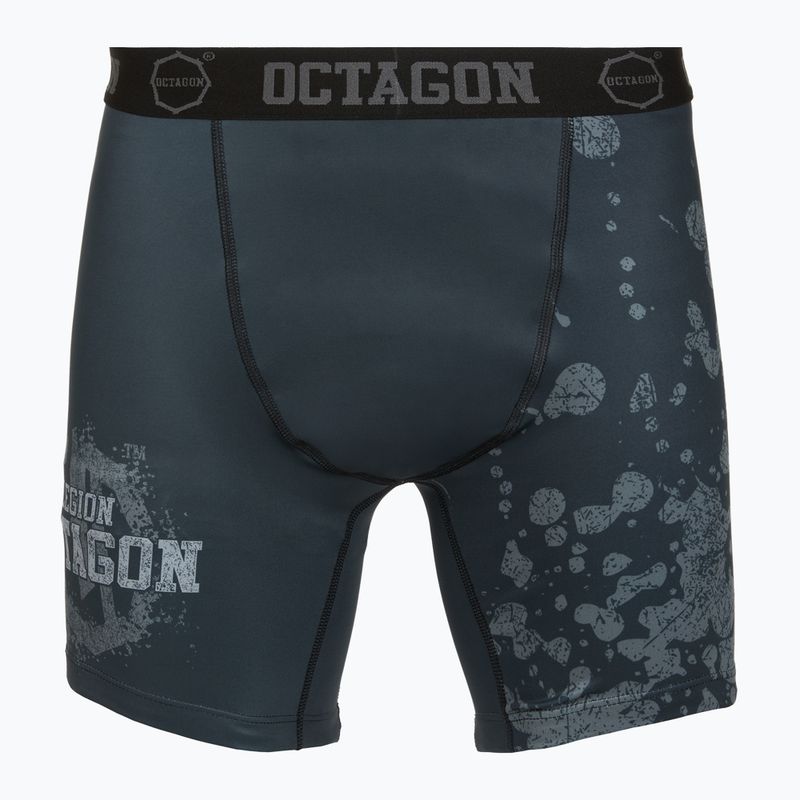 Vyriški treniruočių šortai Octagon Legion Grunge black/grey