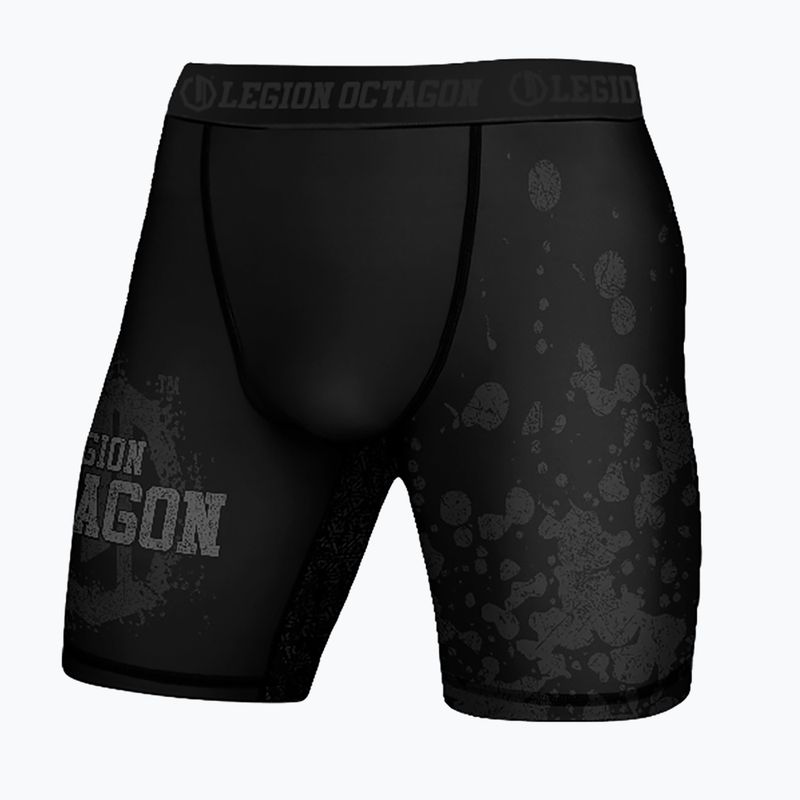 Vyriški treniruočių šortai Octagon Legion Grunge black/grey