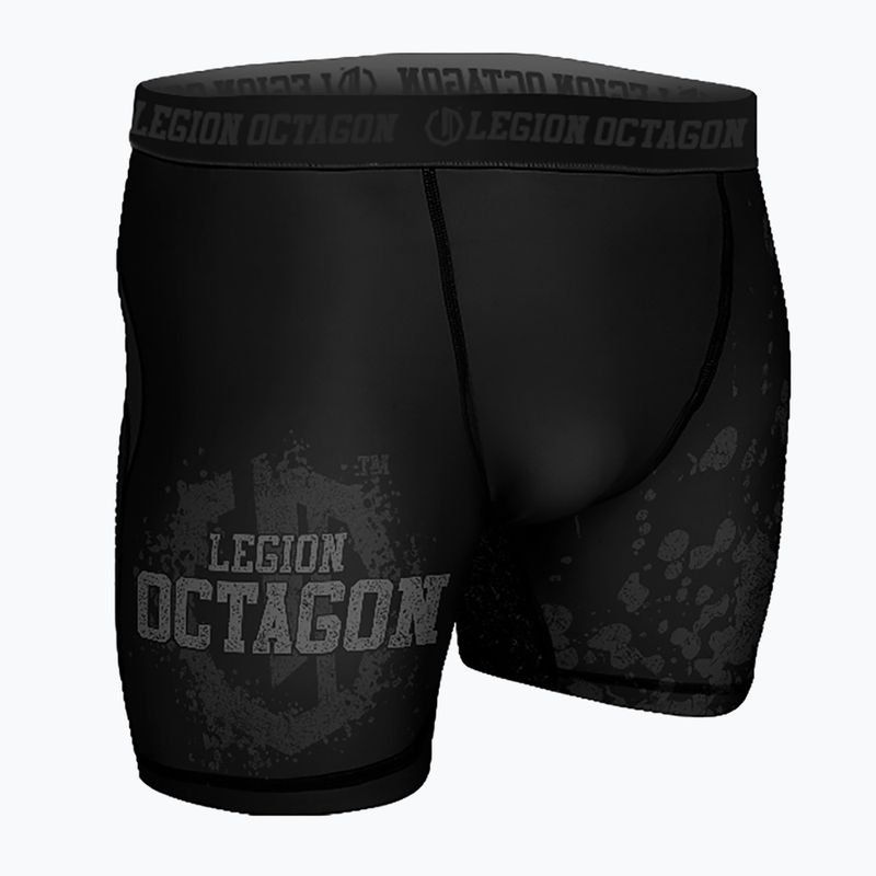 Vyriški treniruočių šortai Octagon Legion Grunge black/grey 3