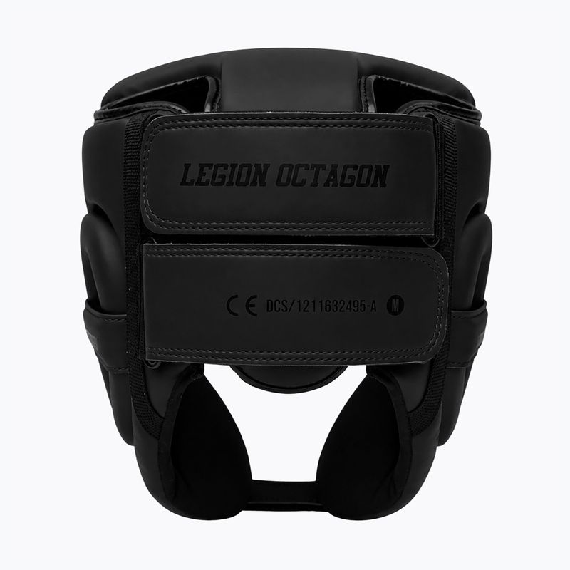 Bokso šalmas Octagon Legion Enforcer black 2