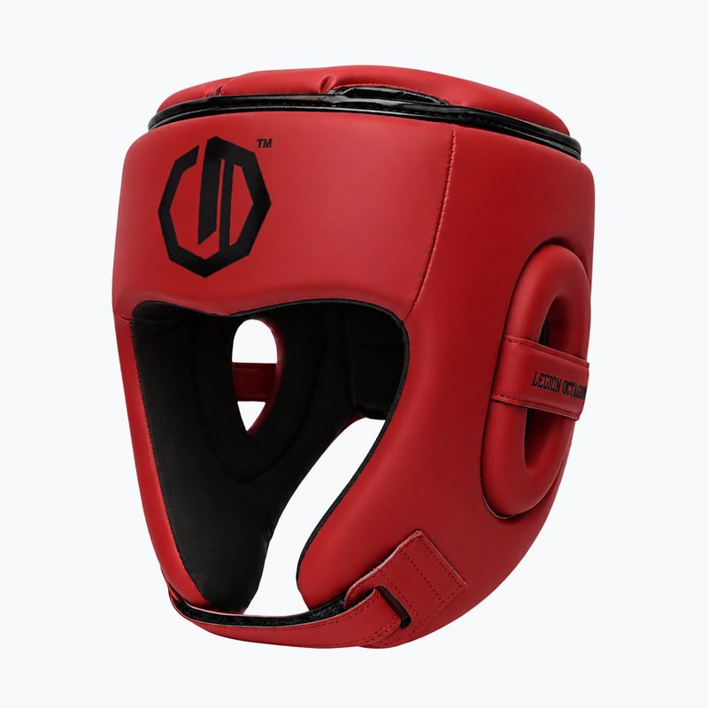 Bokso šalmas Octagon Legion Enforcer red 3
