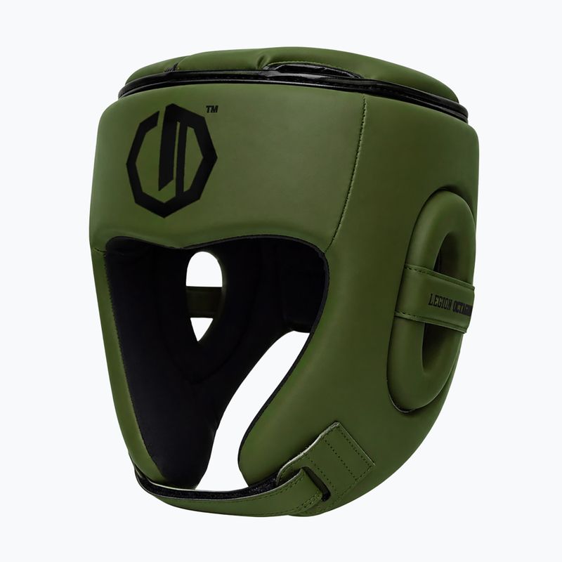 Bokso šalmas Octagon Legion Enforcer dark green 3