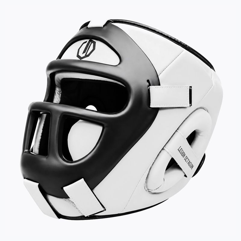 Bokso šalmas Octagon Legion Guardox 2w1 white 4