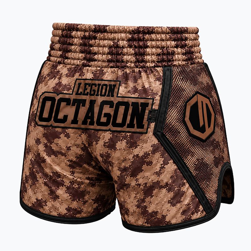 Treniruočių šortai Octagon Legion Kickboxing/Muay Thai Premium desert storm 2