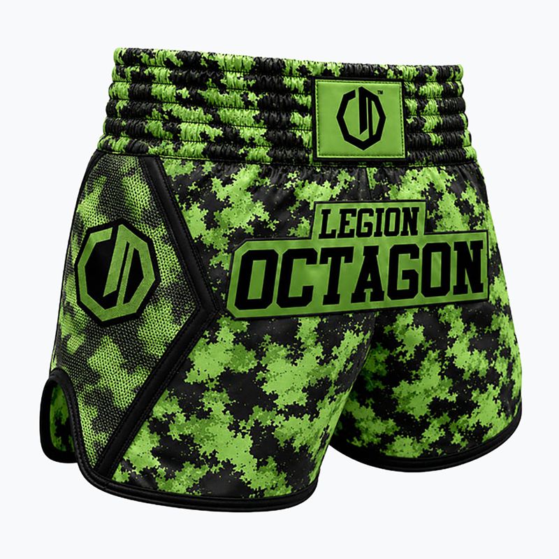 Treniruočių šortai Octagon Legion Kickboxing/Muay Thai Premium jungle assault