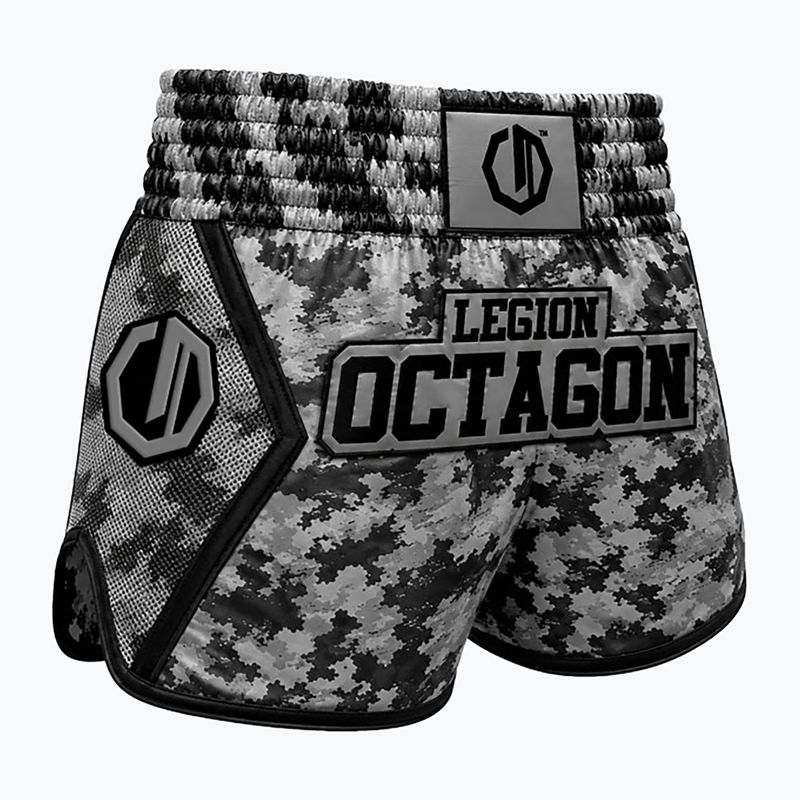 Treniruočių šortai Octagon Legion Kickboxing/Muay Thai Premium urban warfare