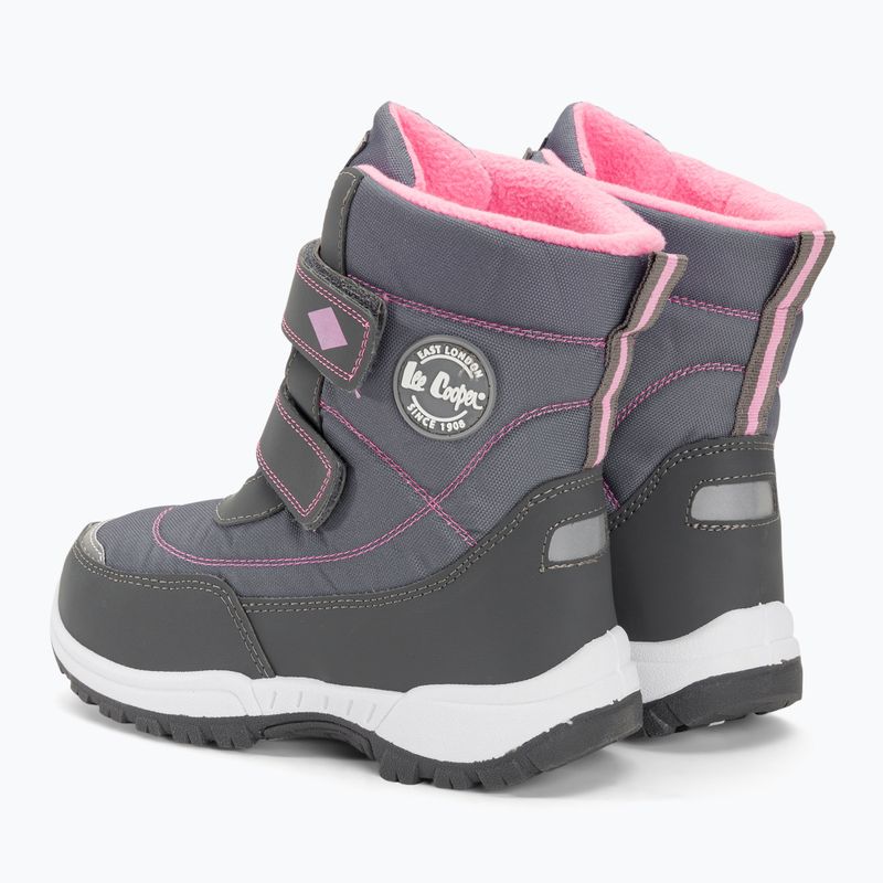 Lee Cooper vaikiški sniego batai LCJ-23-44-1993 pilki 3