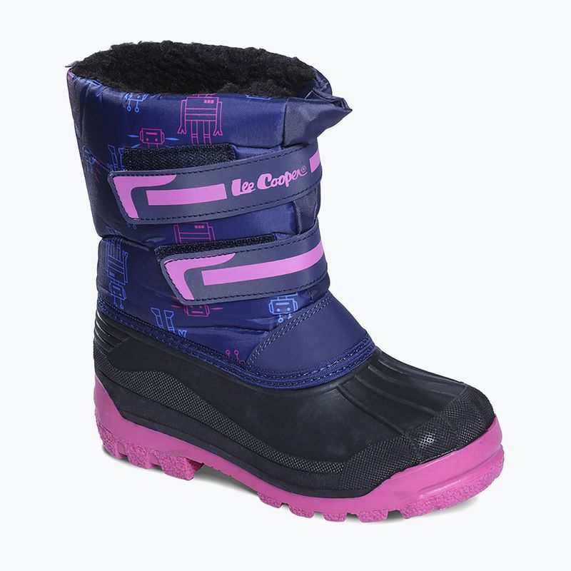 Lee Cooper vaikiški sniego batai LCJ-23-44-2007 navy/fuchsia 7