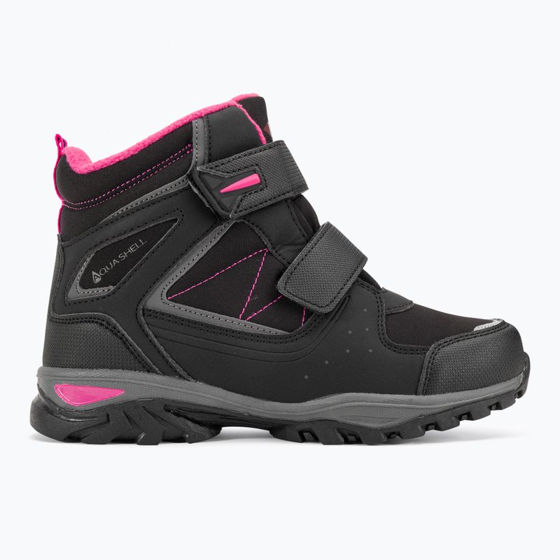 Lee Cooper vaikiški sniego batai LCJ-23-01-2061 juodi/fuksijos spalvos 2