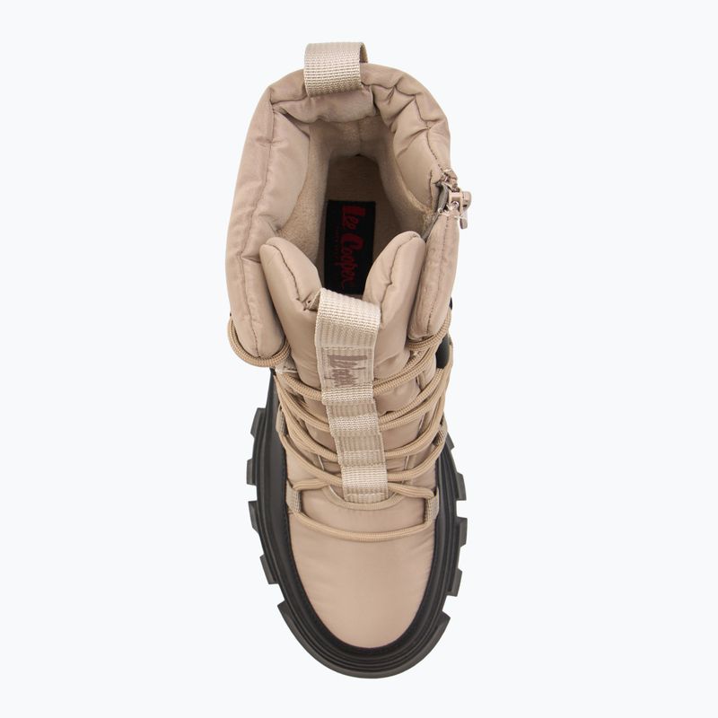 Moteriški sniego batai Lee Cooper LCJ-24-47-3143L light brown/black 5