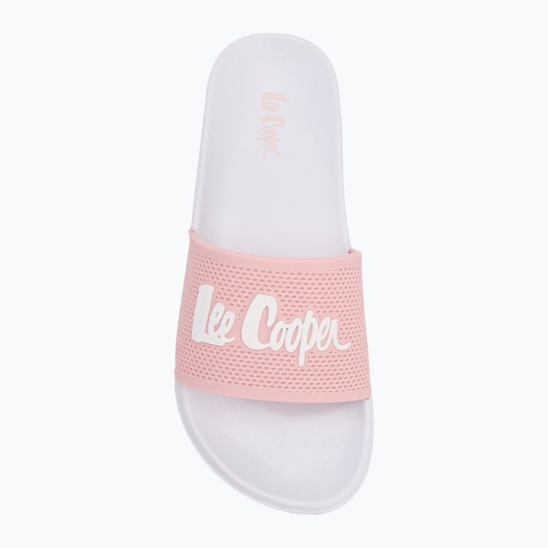 Lee Cooper moteriškos šlepetės LCW-25-07-3520LA pink/white 5