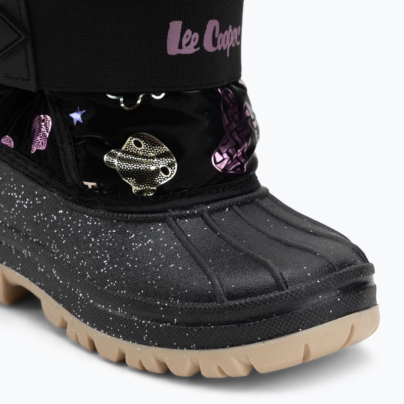 Vaikiški sniego batai Lee Cooper LCJ-25-10-3787K black/fushia 7