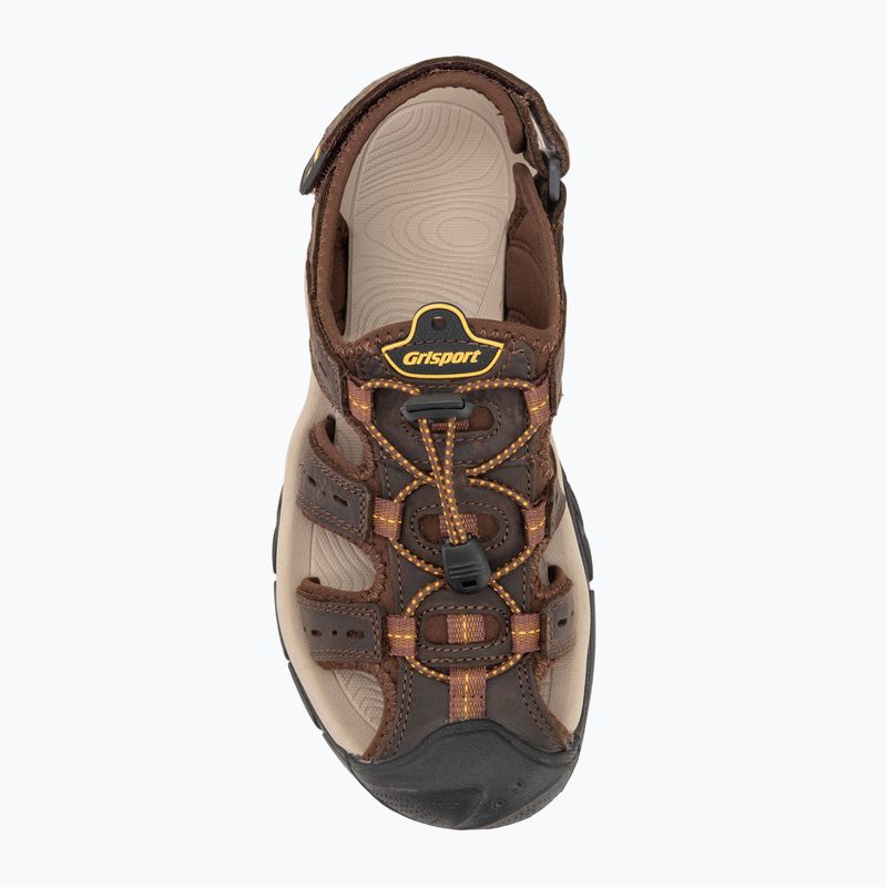 Grisport vyriški sandalai 019028M rudi 5
