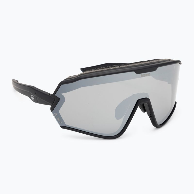 Akiniai nuo saulės Tripout Infinity black/dark silver axiom