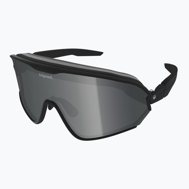 Akiniai nuo saulės Tripout Infinity black/dark silver axiom 5