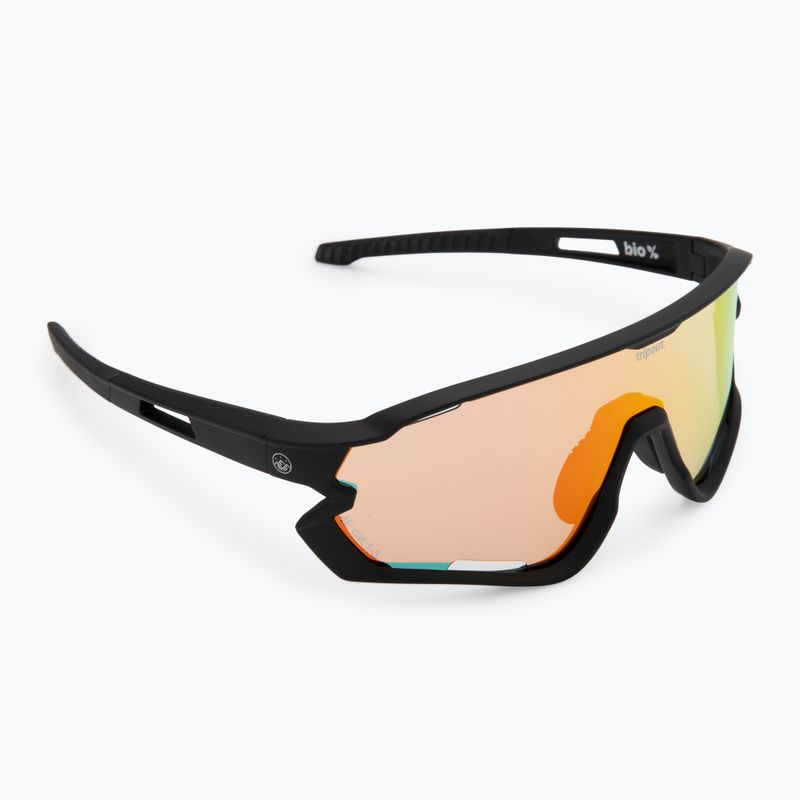Akiniai nuo saulės Tripout Force black/smart red fotochrom