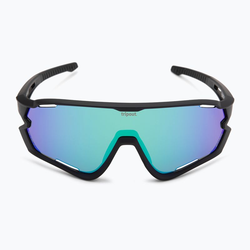 Akiniai nuo saulės Tripout Force black/green axiom 3