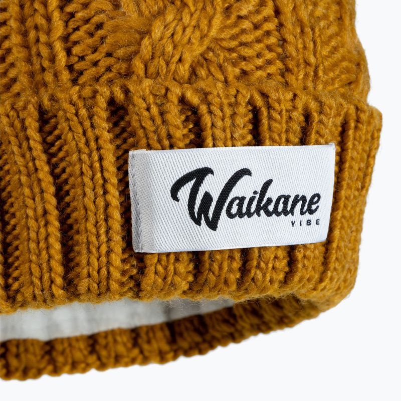 Waikane Vibe Mustard brown moteriška kepurė 3