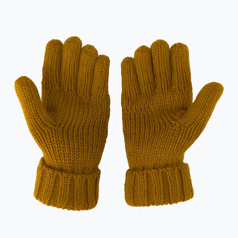 Moteriškos trekingo pirštinės Waikane Vibe Mustard brown 2