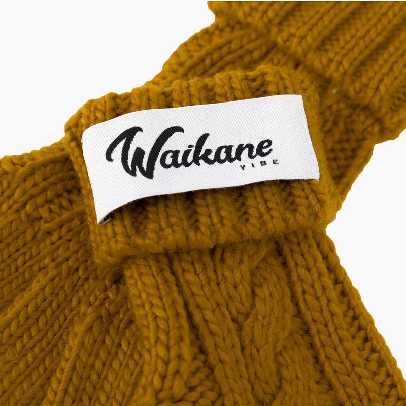 Moteriškos trekingo pirštinės Waikane Vibe Mustard brown 4
