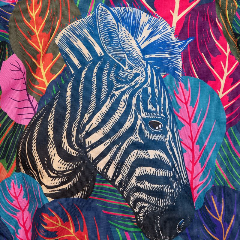 Waikane Vibe Blue Zebra moteriška striukė nuo lietaus tamsiai mėlyna 5