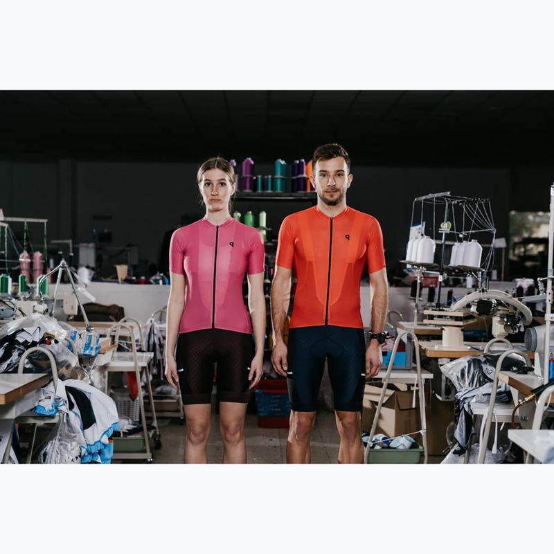 Vyriški dviračių marškinėliai Quest Superfly orange 3