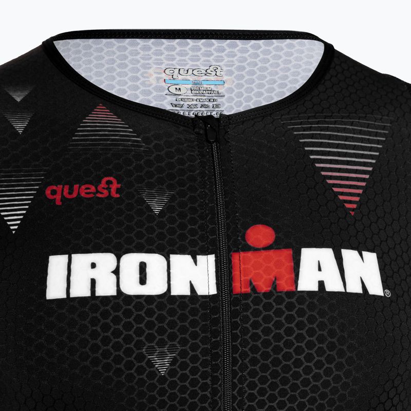 Vyriškas triatlono kombinezonas Quest The Fastest GVT Iron Man black 3