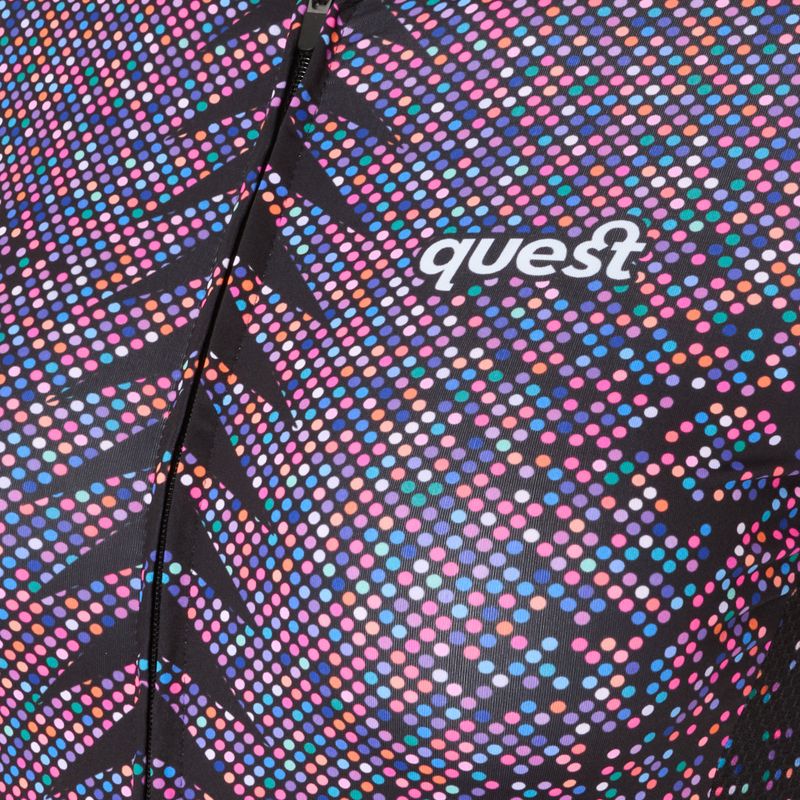 Moteriški dviračių marškinėliai Quest Fluo Dust W 3